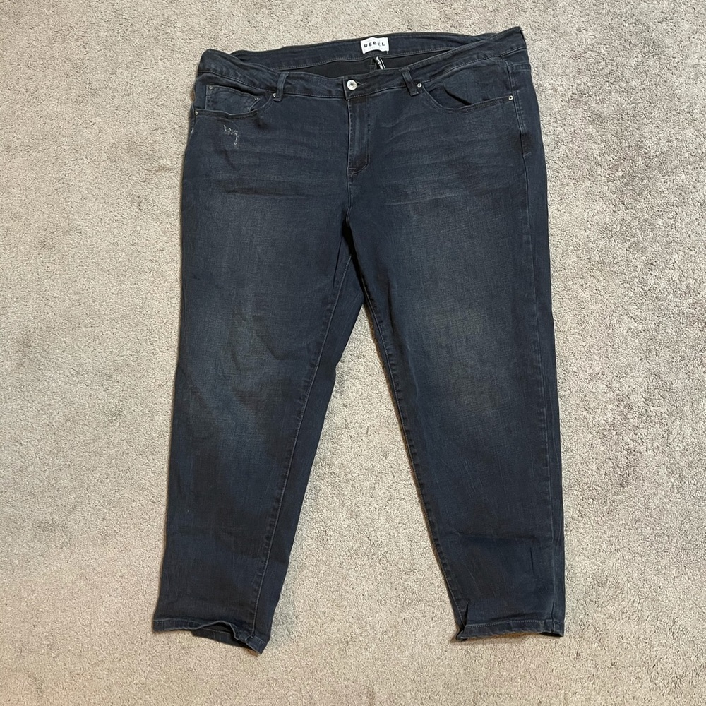 Rebel Wilson Dark Wash Jeans